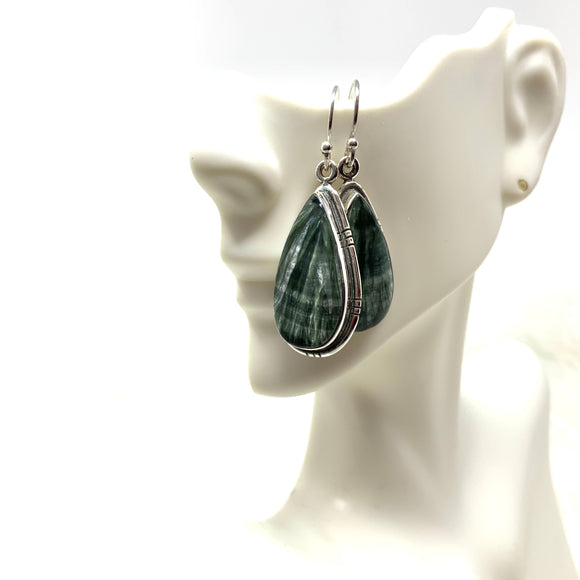 Seraphinite Earrings