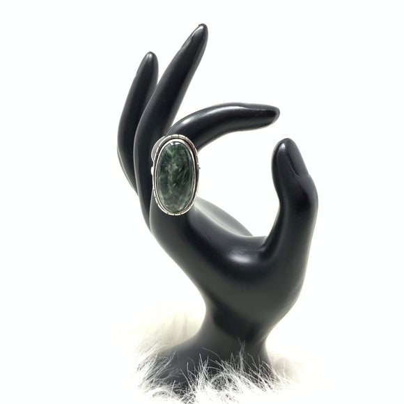 Seraphinite Ring, size 6