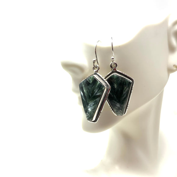 Seraphinite Earrings