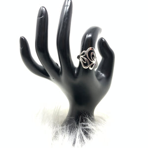 Abstract Ring, size 6, 8 & 10