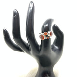 Multistone Carnelian Ring, size 6