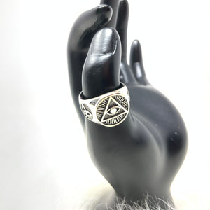 All Seeing Eye Ring, sizes 12