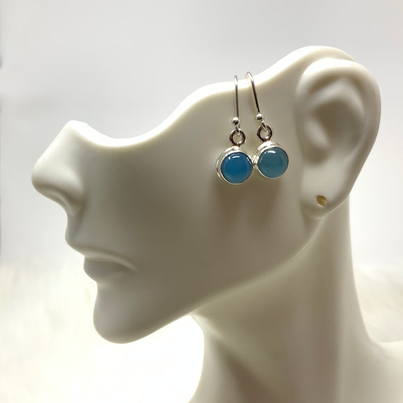 Blue Chalcedony Earrings