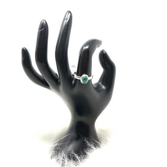 Malachite Ring, size 9