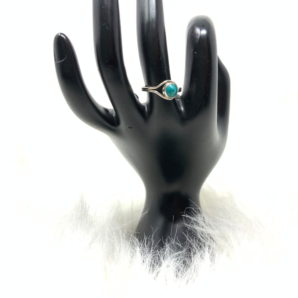 Chinese Turquoise Ring, sizes 7&8