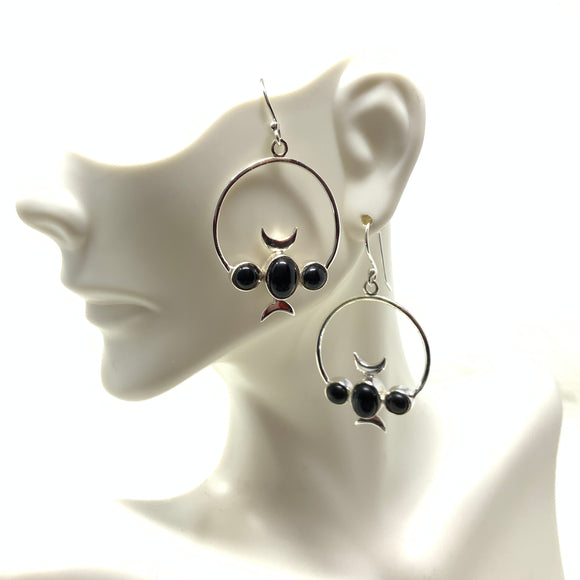 Black Onyx Earrings