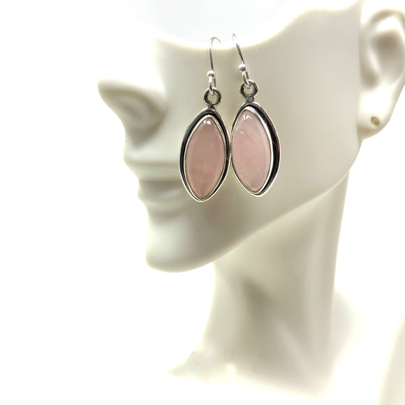 Rose Quartz Earrings