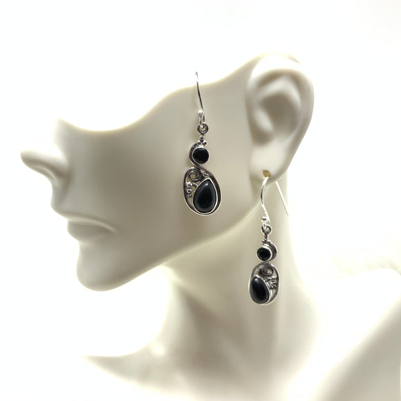 Black Onyx Earrings