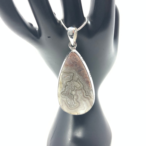 Crazy Lace Agate Pendant