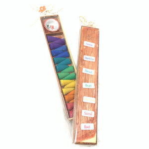 Chakra Incense Cone Set